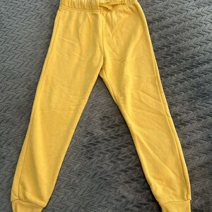 NWOT H&M Kids Yellow Sweatpants